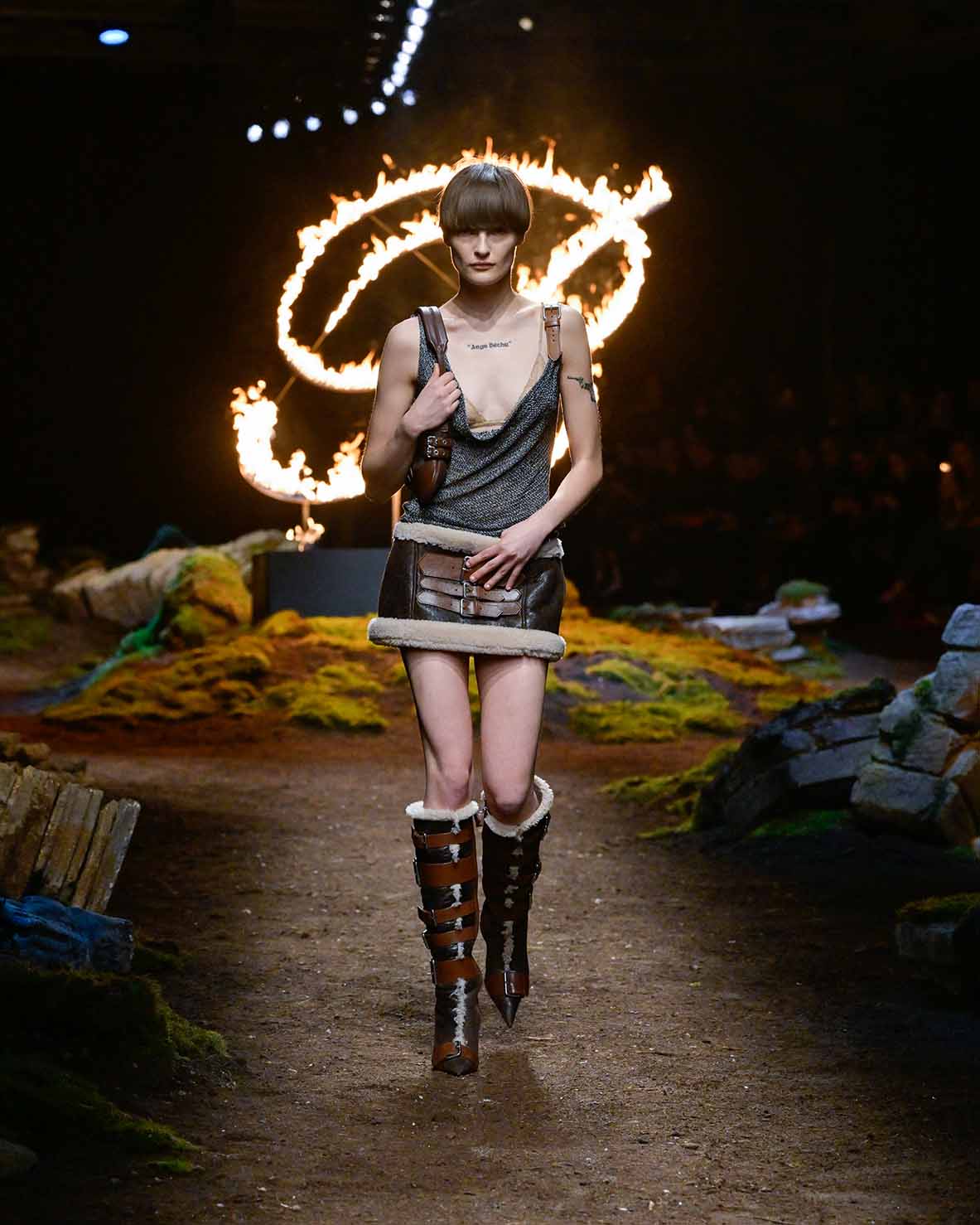 Blumarine Fall Winter 23 Majestic, Powerful